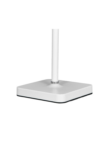 Lampara de escritorio q-connect nova led 2w 200 lm metalica tactil recargable usb-c color blanco