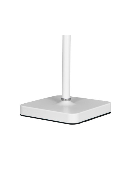 Lampara de escritorio q-connect nova led 2w 200 lm metalica tactil recargable usb-c color blanco