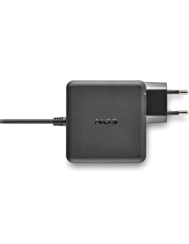 Cargador de Portátil NGS GAN 65W-C USB Tipo-C/ 65W/ Automático/ Voltaje 5-20V