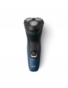 Philips S1151/00 Afeitadora Electrica Series 1000 Wet & Dry - 3 Cabezales Flexibles 3D - Afeitadora 100% Lavable IPX7 - Uso Inal