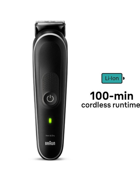 Recortadora Braun All in One Series 5 MGK5440/ con Batería/ 10 Accesorios