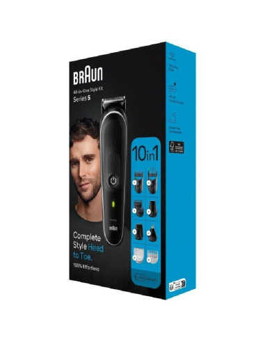 Recortadora Braun All in One Series 5 MGK5440/ con Batería/ 10 Accesorios