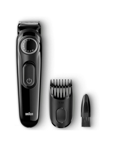 Cortabarbas Braun BeardTrimmer BT3022 con Batería/ 3 Accesorios