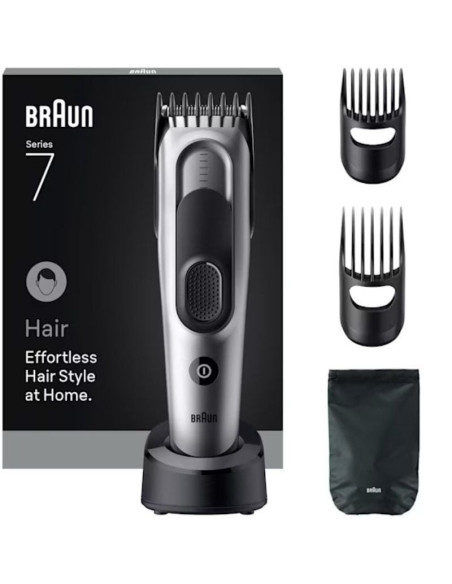 Cortapelos Braun Series 7 HC7590/ con Batería/ 5 Accesorios