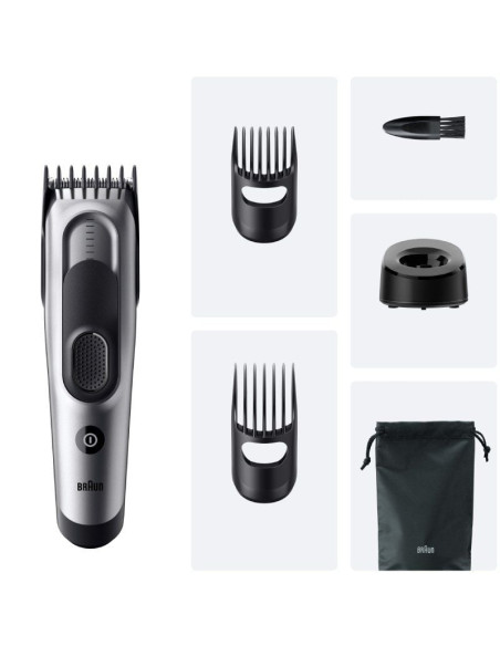Cortapelos Braun Series 7 HC7590/ con Batería/ 5 Accesorios