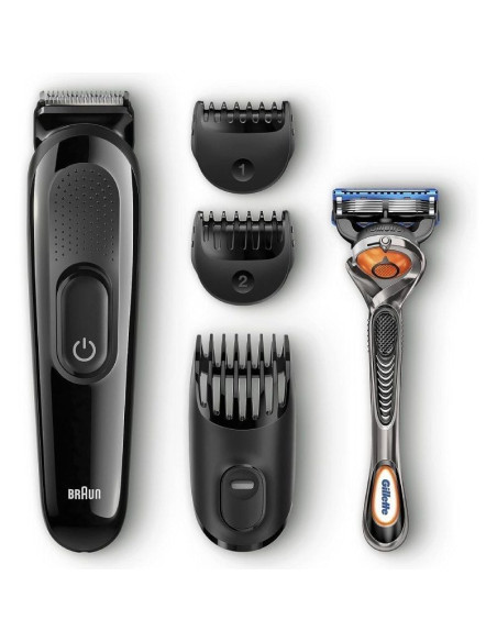 Cortapelos Braun SK3000/ con Batería/ 4 Accesorios