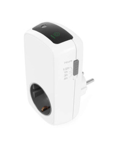 Orbegozo Pg 50 Programador Analogico Eficiente - Panel Tactil LED - Temporizador 30min a 6 Horas - Potencia Maxima 3680W - Ahorr