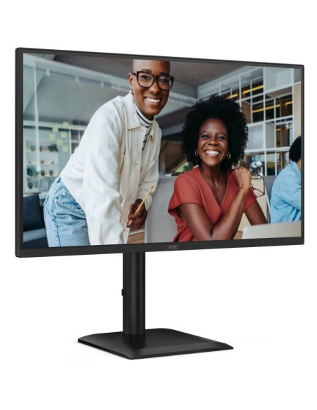 Monitor Profesional AOC 27E4U 27"/ Full HD/ Multimedia/ Regulable en altura/ Negro