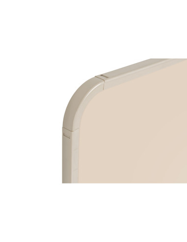 Pizarra blanca bi-office easy magnetica con rotulador color beige 279x355 mm