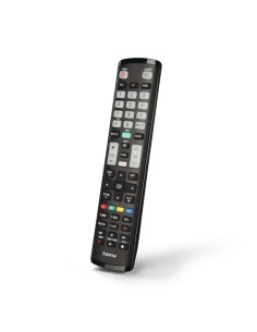 Hama Mando a Distancia para TV Samsung - Alcance 10m - 52 Botones - Acceso Directo a Plataformas de Streaming - 21.1x5.1x2.6cm -