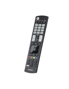 Hama Mando a Distancia para TV LG - Alcance 10m - 52 Botones - Acceso Directo a Plataformas de Streaming - 21.6x4.8x2.4cm - Colo