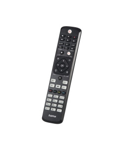 Hama Mando a Distancia para TV Philips - Alcance 10m - 46 Botones - Acceso Directo a Plataformas de Streaming - 21.4x5x2.5cm - C