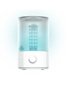 Cecotec BreezeCare 2500 Light Humidificador de Aire - Capacidad 2.5L - Humidificacion de 250 ml/h - Control Ajustable de Vapor -