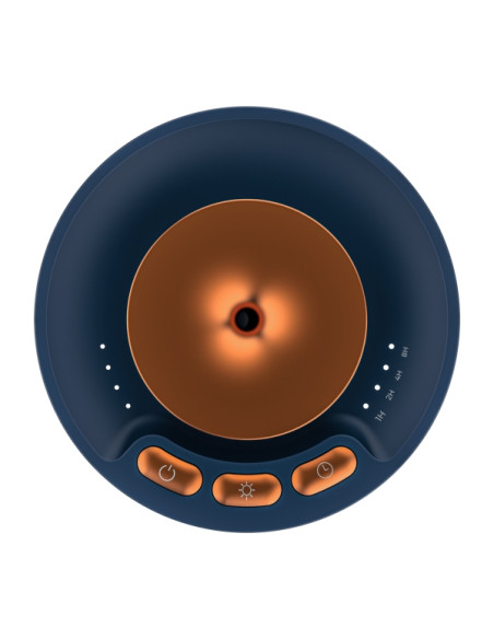 Cecotec PureAroma 3000 Navy Sound Difusor de Aroma con Altavoz - Bluetooth - Capacidad 10ml - sin Necesidad de Agua - Luz LED -