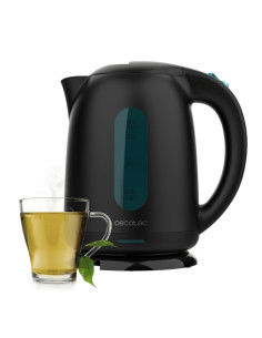 Cecotec Thermosense 180 Hervidor de Agua Electrico - Potencia de 2200W - Capacidad 1.7L - Libre de BPA - Filtro Antical Desmonta