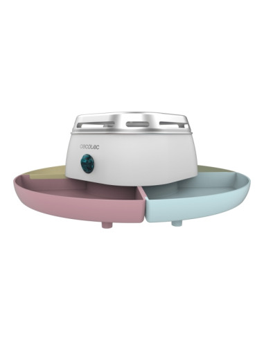 Cecotec Fun and Sugar Marshmallow Maquina para Calentar Malvaviscos - 270W - Seguro - 2 Tenedores Metalicos - Compartimentos Des