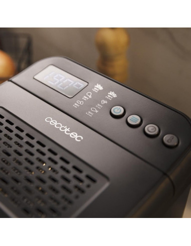 Cecotec Cleanfry Luxury 4000 Freidora Electrica - 3270W - Capacidad 4.2L - Pantalla Digital - 5 Programas Predefinidos - Filtro