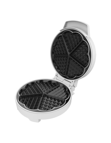 Cecotec Fun Gofrestone Gofrera - Potencia de 1000W - Revestimiento Antiadherente - Placa Circular de 19cm - Indicador Luminoso -