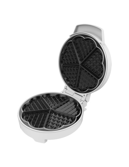 Cecotec Fun Gofrestone Gofrera - Potencia de 1000W - Revestimiento Antiadherente - Placa Circular de 19cm - Indicador Luminoso -