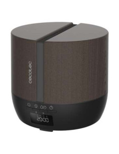 Cecotec PureAroma 550 Connected Black Woody Difusor de Aromas 500ml Bluetooth - Pantalla LED - Altavoz - Temporizador 12h - 3 Mo