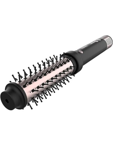 Cecotec Bamba InstantCare Curly AirFlow Cepillo Alisador 2 en 1 - 150W - Cilindro Ceramico de 30mm - Cabezal Giratorio - Cable 3