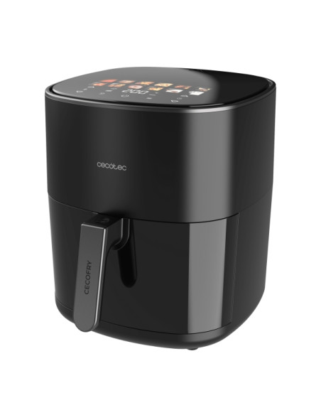 Cecotec Cecofry and Grill Duoheat 6500 Freidora sin Aceite 3 en 1 - Potencia de 2200W - Plancha - Grill - Capacidad 6.5L - Contr