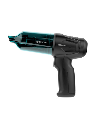 Cecotec Conga Rockstar Micro Hand Aspirador de Mano - 80W - Succion de 12kPa - Funciones de Aspirado y Soplado - Autonomia 25min