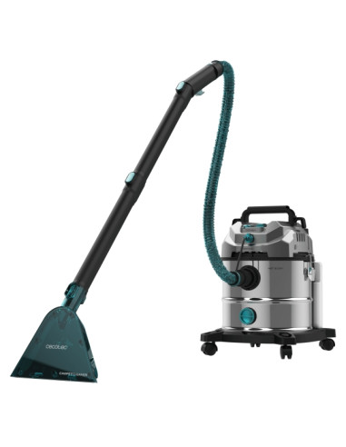 Cecotec Conga CarpetClean 20000 Pro Ultra Aspirador para Tapiceria de Solidos y Liquidos - 1600W - 21kPa - 2 Depositos de 20L y