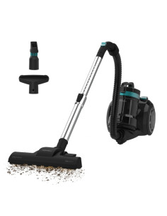 Cecotec Conga Rockstar Cyclonic Plus Aspiradora de Trineo sin Bolsa - 800W - Succion 16kPa - Deposito de 2L - Incluye Accesorios