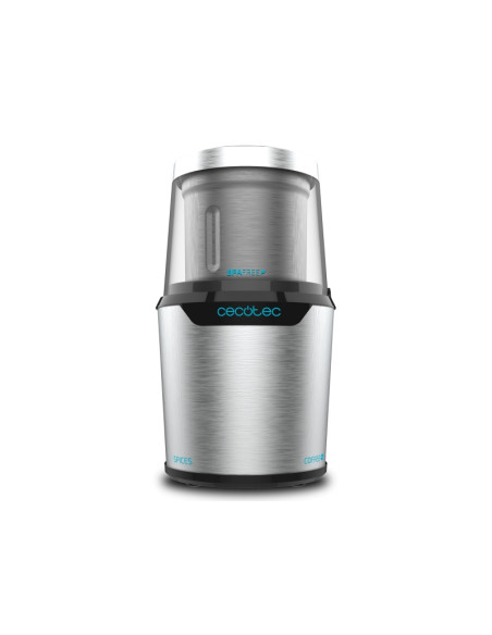 Cecotec Molinillo de Cafe y Especias Titanmill 300 Duoclean Molinillo de Cafe y Especias - 300W - Capacidad 90g - Vaso para Trit