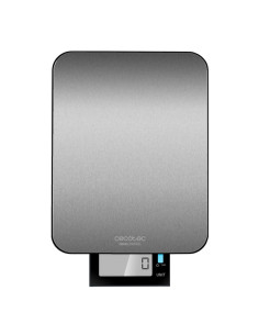 Cecotec Cook Control 9000 Waterproof Bascula de Cocina - Capacidad hasta 10kg - Precision de 1g - Resistente al Agua - Pantalla