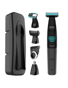Cecotec Bamba PrecisionCare Extreme 5 en 1 Afeitadora Multifuncion - Cuchillas de Acero Inoxidable - Bateria de Litio - Autonomi