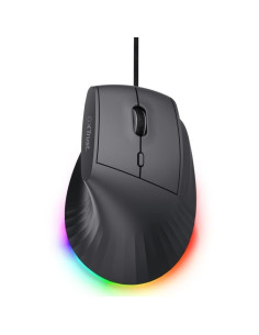 Ratón Vertical Gaming Inalámbrico Trust Gaming GXT 145 Rexxa 26024/ Hasta 12800 DPI 2