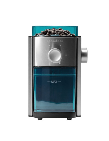 Cecotec SteelMill 2000 Adjust max Molinillo de Cafe Electrico - 150W - Capacidad 250g - Acero Inoxidable - Apto para Lavavajilla