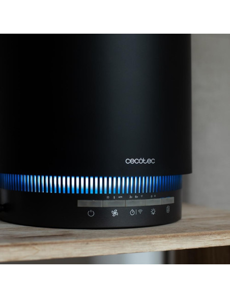 Cecotec TotalPure 1800 Style Pro Connected Purificador de Aire - Potencia de 45W - 4 Etapas de Filtrado - Control Wi-Fi - Sensor