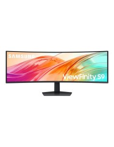 Samsung ViewFinity S9 S95UF Monitor 49"" VA Curvo Dual QHD 120Hz HDR - Respuesta 5ms - Altavoces 10W - Ajustable en Altura, Gira