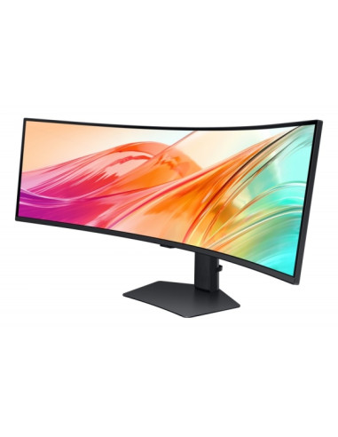 Samsung ViewFinity S9 S95UF Monitor 49" VA Curvo Dual QHD 120Hz HDR - Respuesta 5ms - Altavoces 10W - Ajustable en Altura, Gira