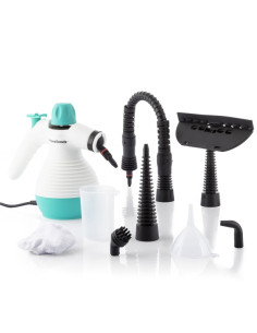 Innovagoods Limpiador a Vapor - 1000W - Autonomia hasta 20Minutos - Capacidad 350ml - Presion 3bar - Cable 2.8m - IPX4 - Incluye
