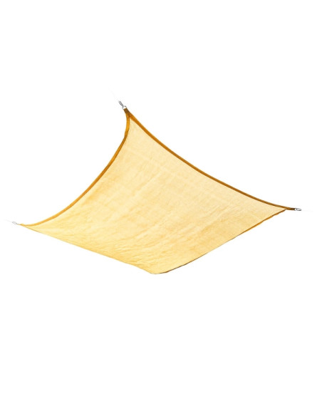 Innovagoods Shazail Toldo Vela Rectangular - Facil Limpieza - Proteccion UV - Transpirable - Incluye Cuerda y 4 Mosquetones - 20