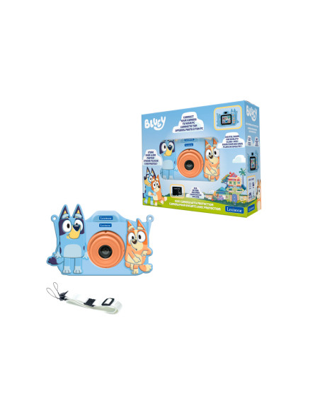 Camara fotos digital lexibook bluey y bingo con proteccion pantalla lcd 2 " memoria 32 gb