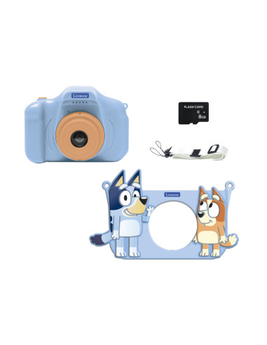 Camara fotos digital lexibook bluey y bingo con proteccion pantalla lcd 2 " memoria 32 gb