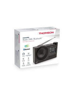 Thomson Radio FM DAB+ con Altavoz Bluetooth - 30 Memorias DAB+ y 30 Memorias FM - Actualizacion Automatica de Emisoras - Pantall 2