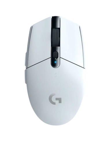 Ratón Gaming Inalámbrico Logitech G305 Lightspeed/ Hasta 12000 DPI/ Blanco