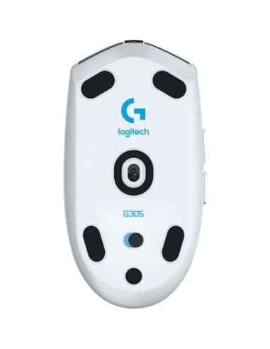 Ratón Gaming Inalámbrico Logitech G305 Lightspeed/ Hasta 12000 DPI/ Blanco