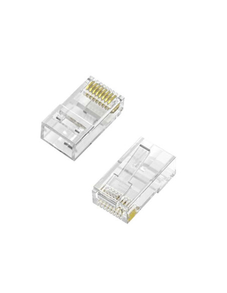Aisens Pack de 50 Conectores RJ45 8 Hilos CAT.6 AWG24