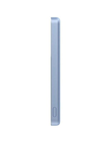 Powerbank 5000mAh Xiaomi Super Slim Magnetic Power Bank 5000/ Wireless/ Azul/ Incluye Cable USB Tipo-C