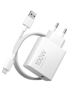 Cargador de Pared Xiaomi 100W Charging Combo (Type-A)/ 1xUSB + Cable USB Tipo-C/ 100W 2