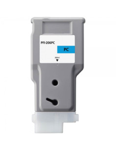 Canon PFI206 Cyan Photo Cartucho de Tinta Pigmentada Generico - Reemplaza PFI206PC/5307B001