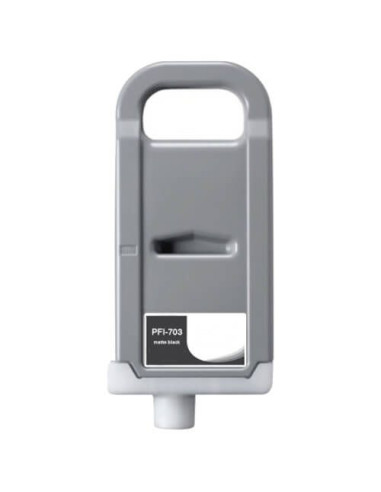 Canon PFI703/PFI303 Negro Mate Cartucho de Tinta Pigmentada Generico - Reemplaza 2962B001/2957B001