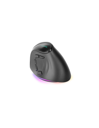 Mars Gaming MM-SK Raton Gaming Inalambrico Vertical para Diestros - Sensor 8400dpi - Bluetooth 5.1 - RF 2.4Ghz - Switches HUANO